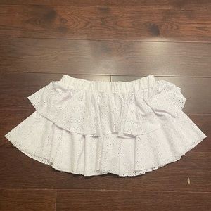 cheryl creations white skirt kids extra large